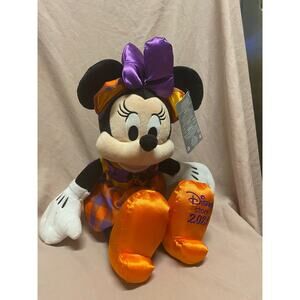 2021 DISNEY STORE HALLOWEEN MINNIE MOUSE PLUSH - NWT - 16"